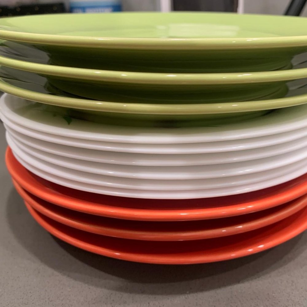 12 dessert plates
